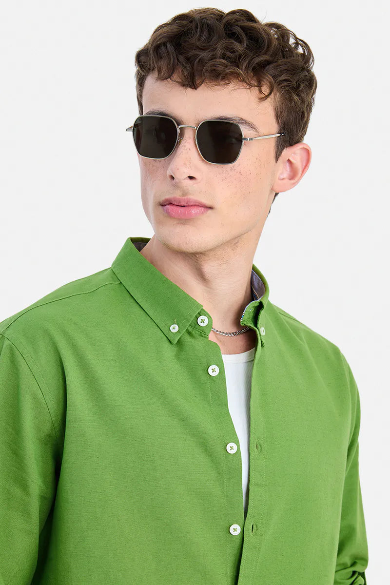 Contemporary Linen Regular Shirt