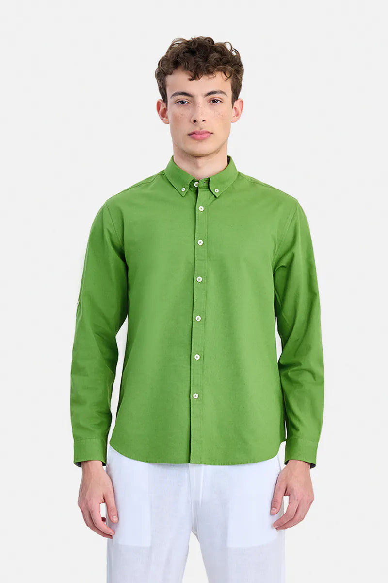 Contemporary Linen Regular Shirt