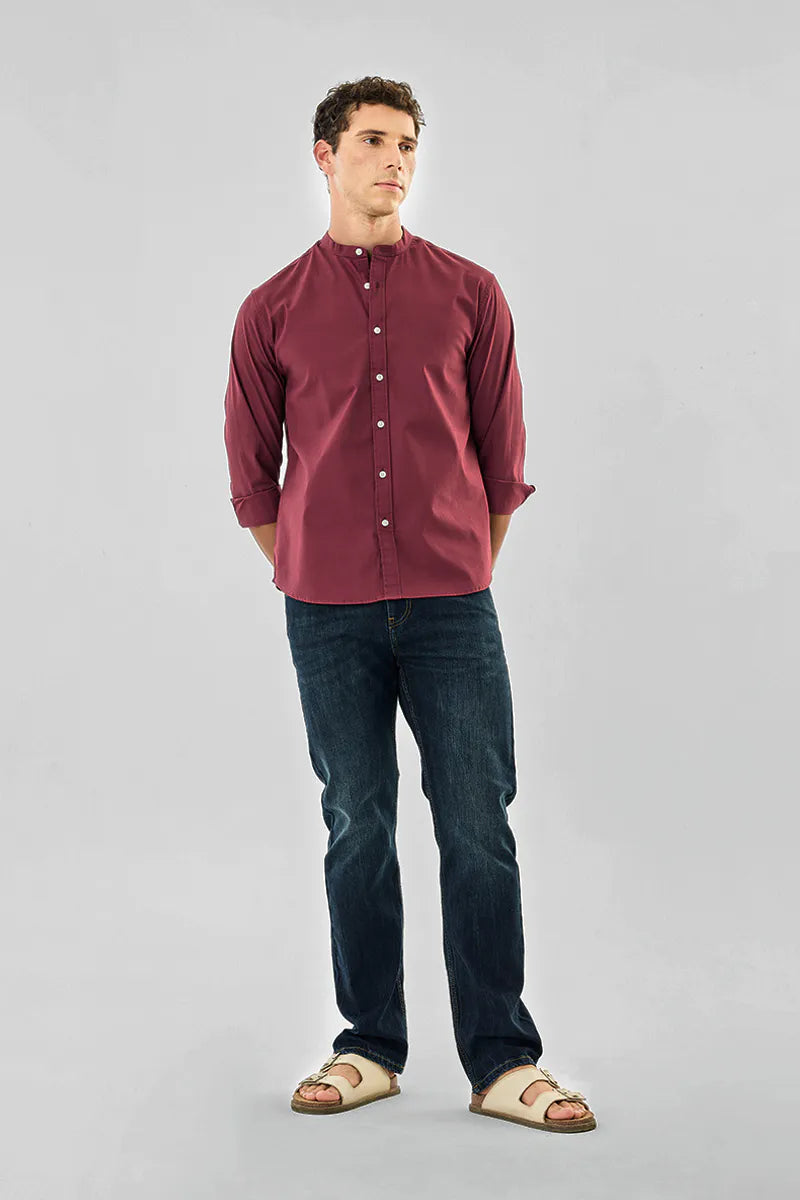 Refined Oxford Collar Shirt
