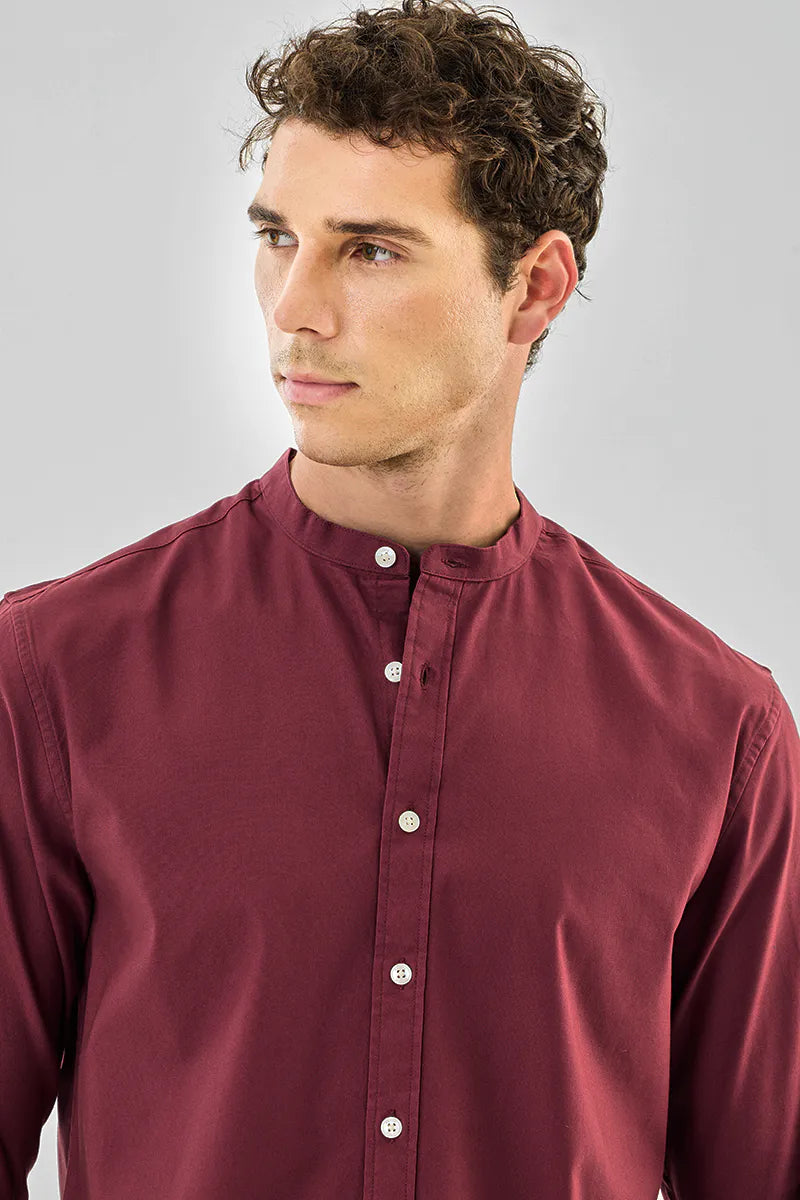 Refined Oxford Collar Shirt