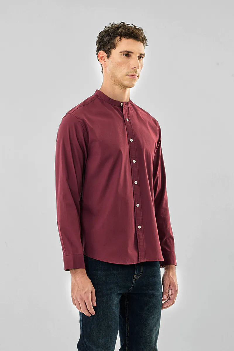 Refined Oxford Collar Shirt