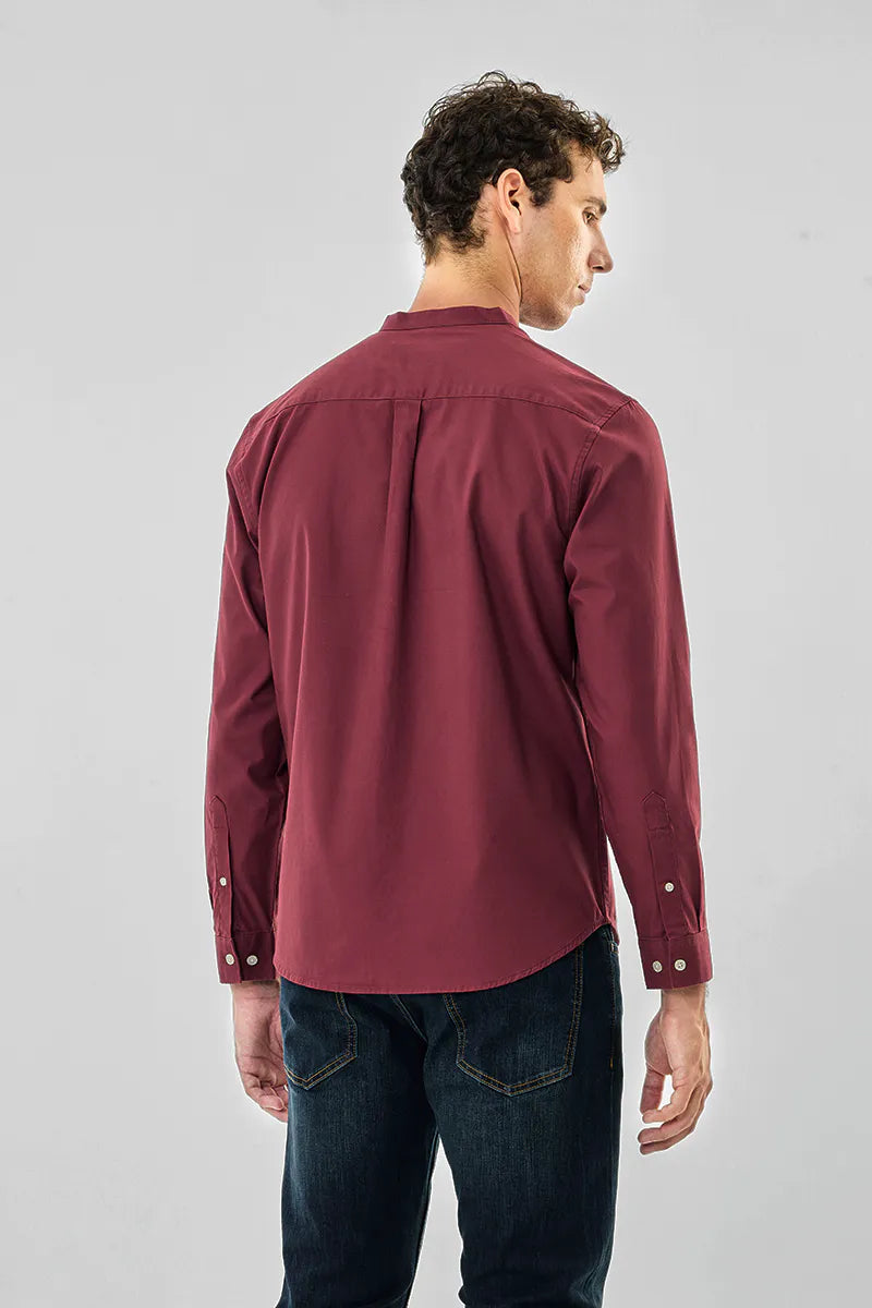 Refined Oxford Collar Shirt