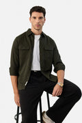 Linen Essential Double Pocket Shirt