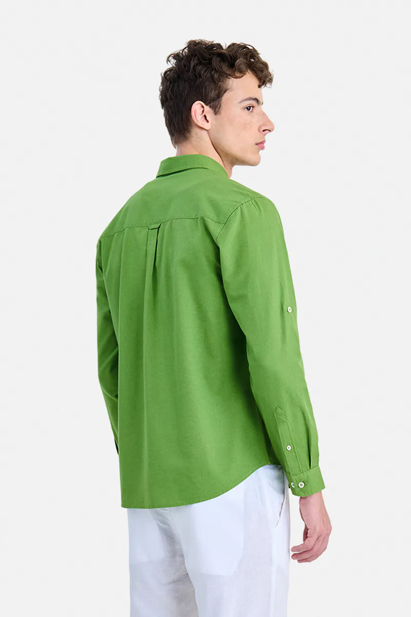 Contemporary Linen Regular Shirt